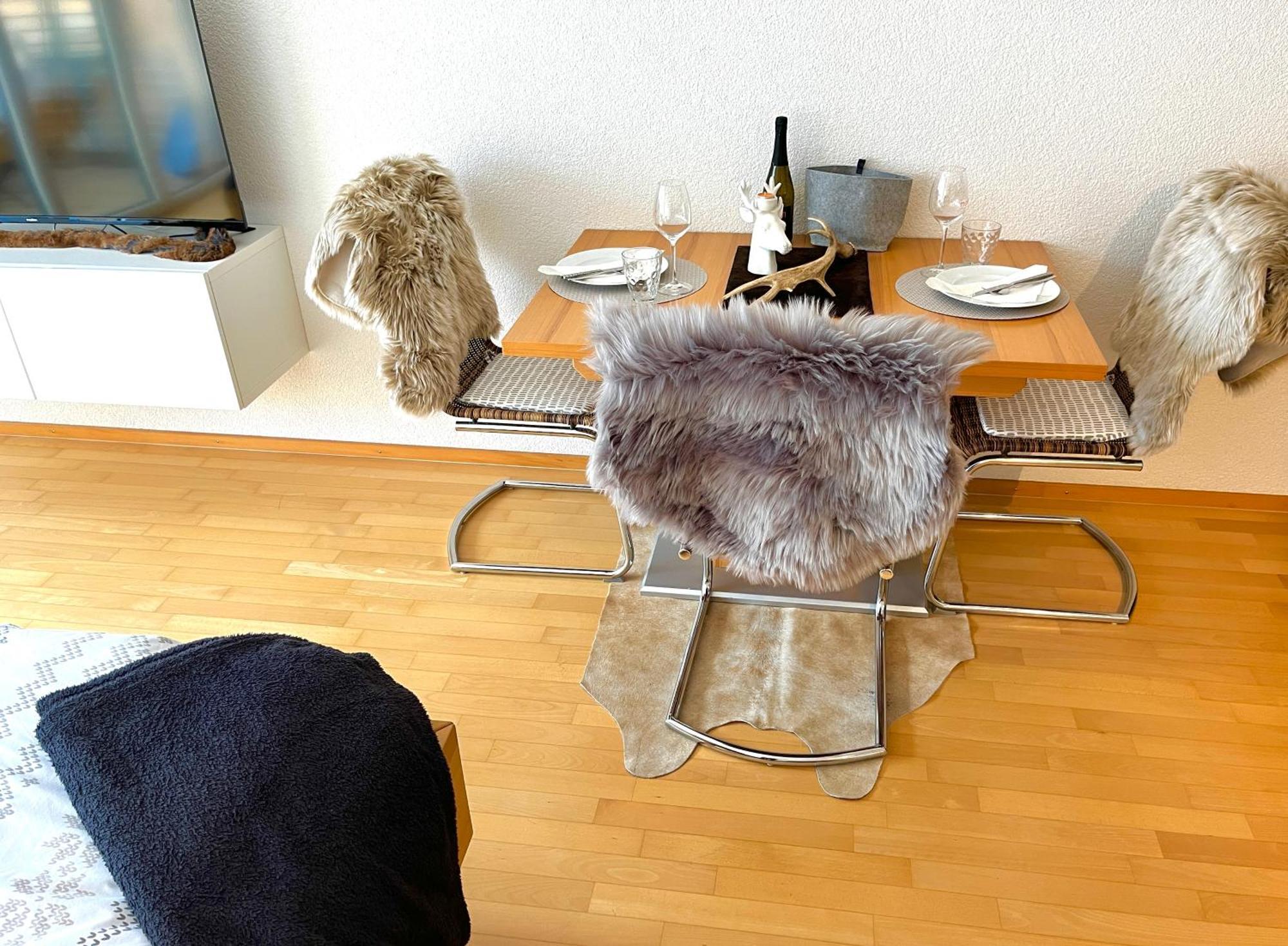 Sonniges Bergblick-Appartement Damüls Exterior foto